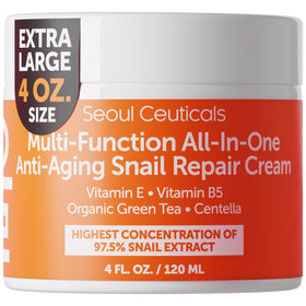 SeoulCeuticals front jar view showing clean packaging and product benefit hydration