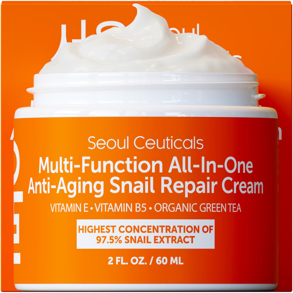 SeoulCeuticals front packaging showing 2oz jar and product benefit