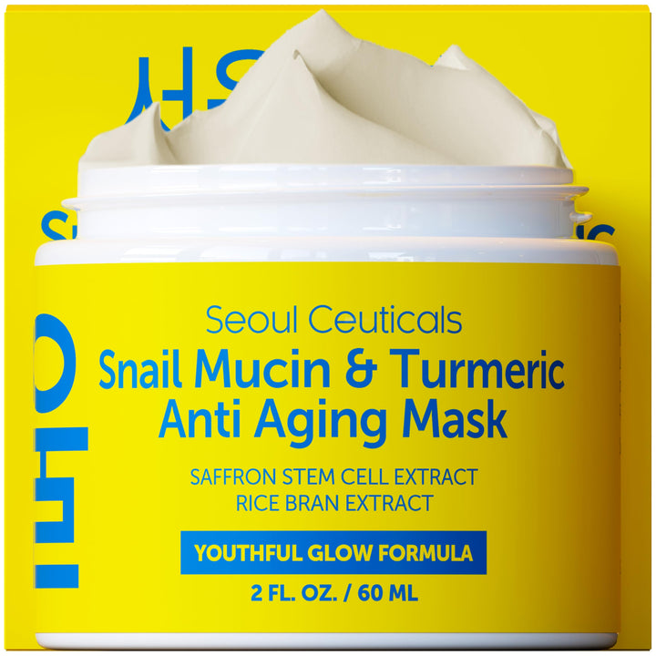 SeoulCeuticals front packaging showing clean K‑Beauty jar and branding benefit hydration
