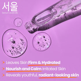 SeoulCeuticals with Centella extract bottle emphasizing soothing botanical benefit