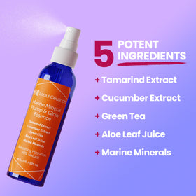 SeoulCeuticals cucumber texture close-up highlighting natural extract benefits