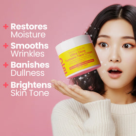 SeoulCeuticals open jar texture of cream showing lightweight hydration