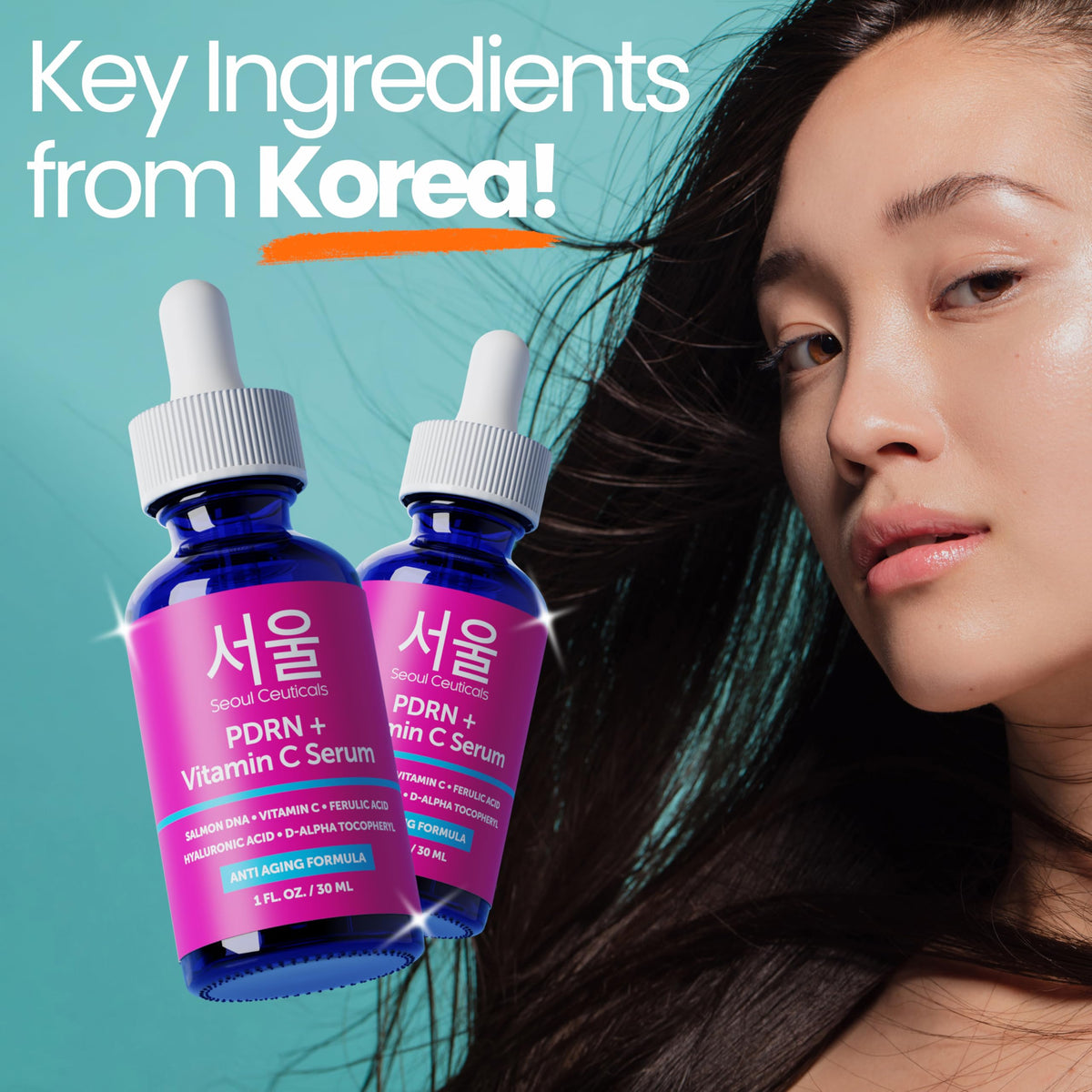 SeoulCeuticals packaging box open revealing product presentation and contents