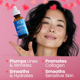 SeoulCeuticals dropper closeup dispensing lightweight serum for precise use