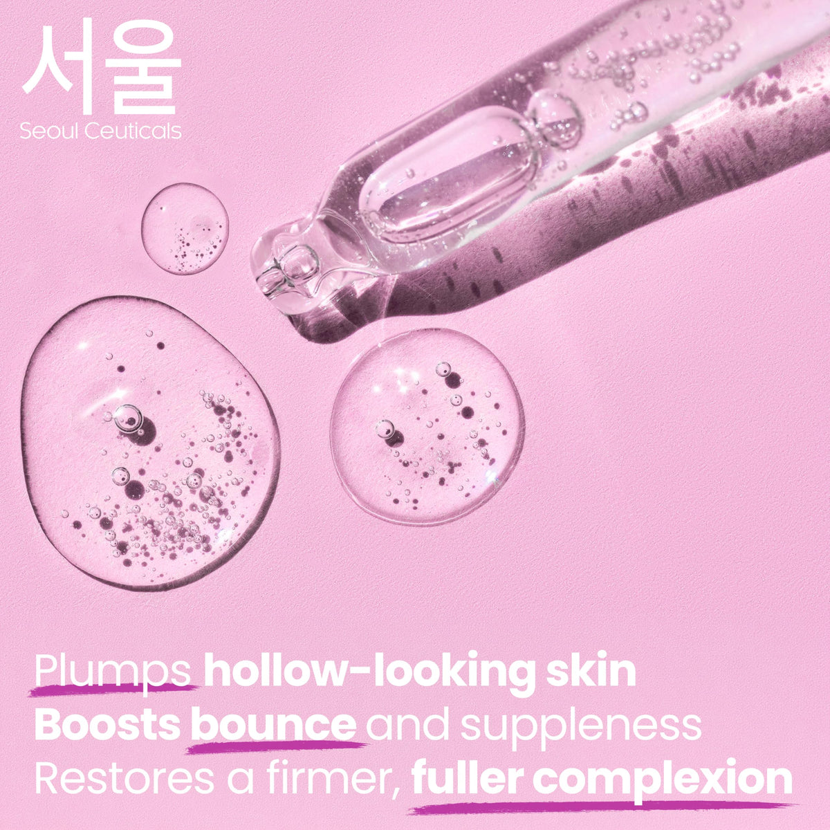 SeoulCeuticals bottle next to coin for scale indicating travel-friendly size