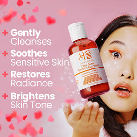 SeoulCeuticals gel texture close-up demonstrating gentle hydration
