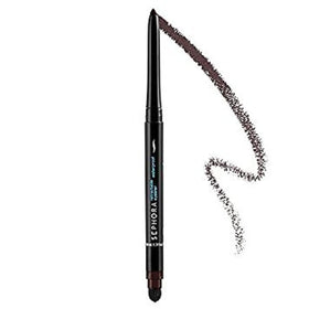SEPHORA COLLECTION close-up of matte brown-black tip and sharpener for precise application