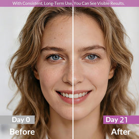 SerenSkin close-up label view highlighting ingredients and clean formulation benefits