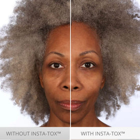 Serious Skincare INSTA-TOX applying under-eye to minimize puffiness and fine lines
