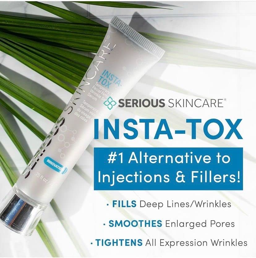Serious Skincare close-up of minimized pores illustrating visible pore-blurring benefit