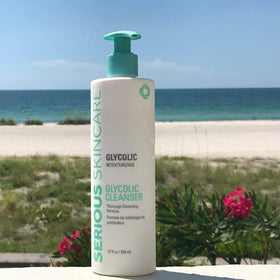 Serious Skincare aloe and chamomile highlights soothing ingredient benefits