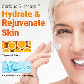 Serious Skincare creamy texture closeup showing lather for gentle hydration