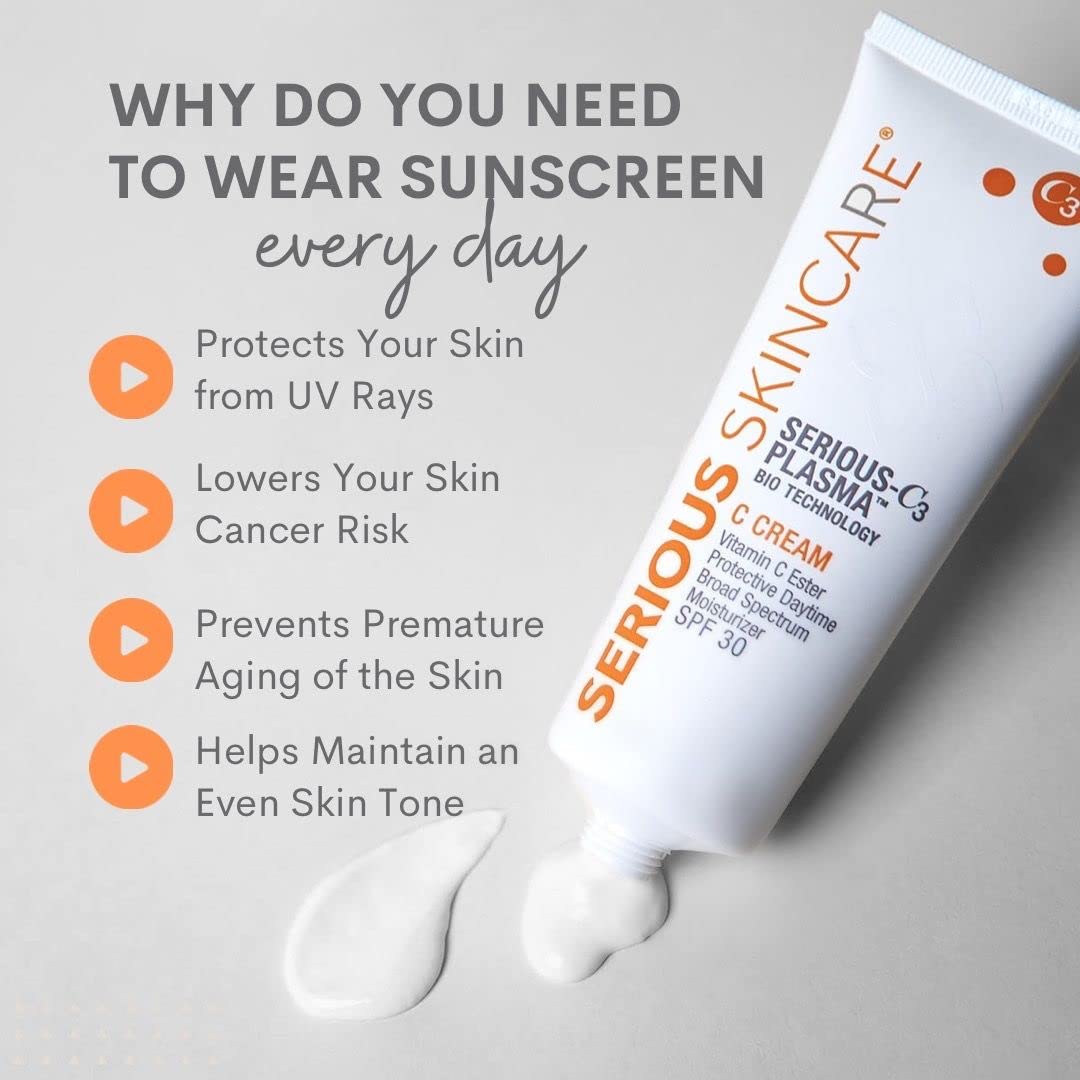 Serious Skincare cream texture close-up illustrating smooth absorption