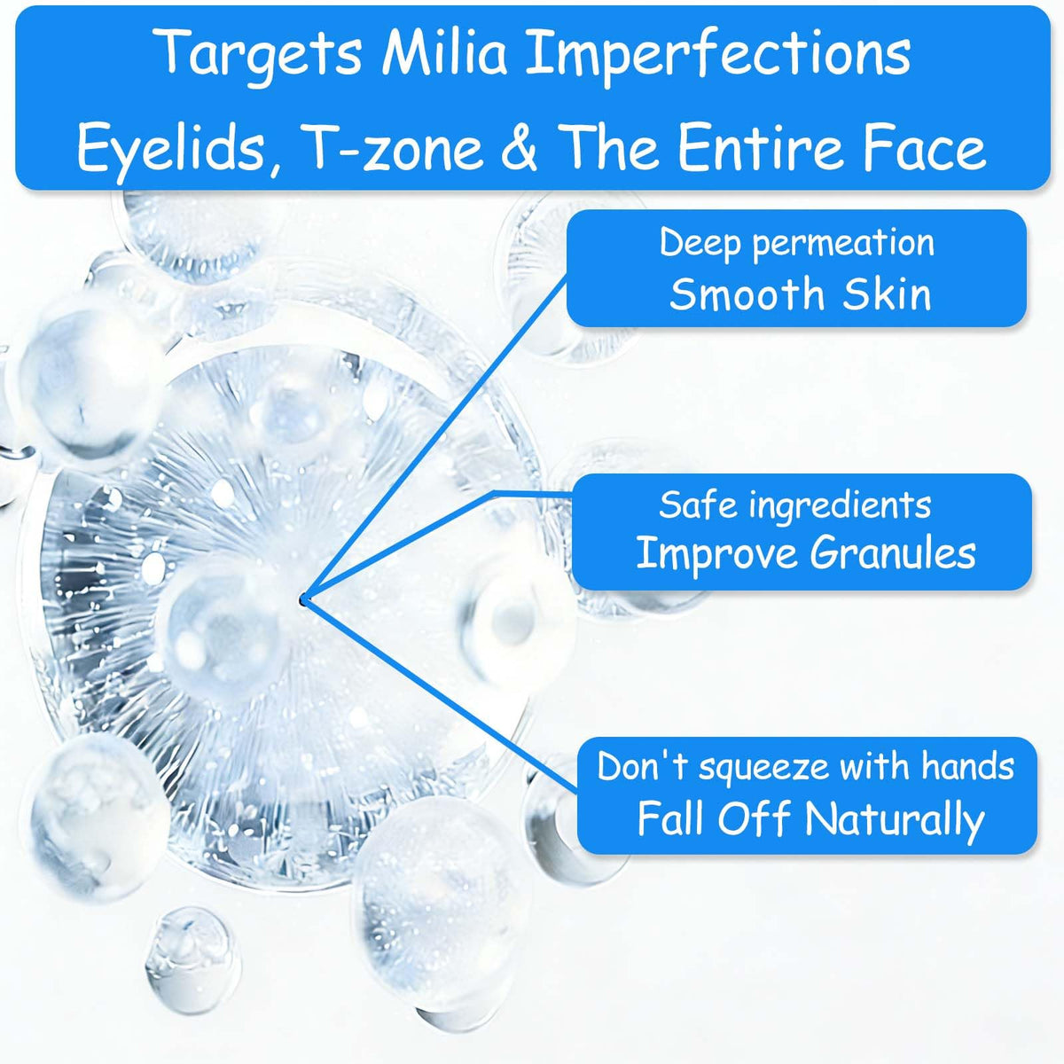 SERYNTH applying a drop to skin demonstrating precise targeted application benefit