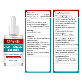 SERYNTH cap and seal detail emphasizing secure packaging and product freshness