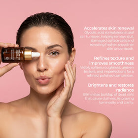 Sesderma serum texture drop close-up highlighting lightweight gel and fast absorption benefit
