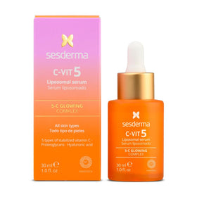 Sesderma C-VIT front packaging showing bottle and box for clear product ID and trust