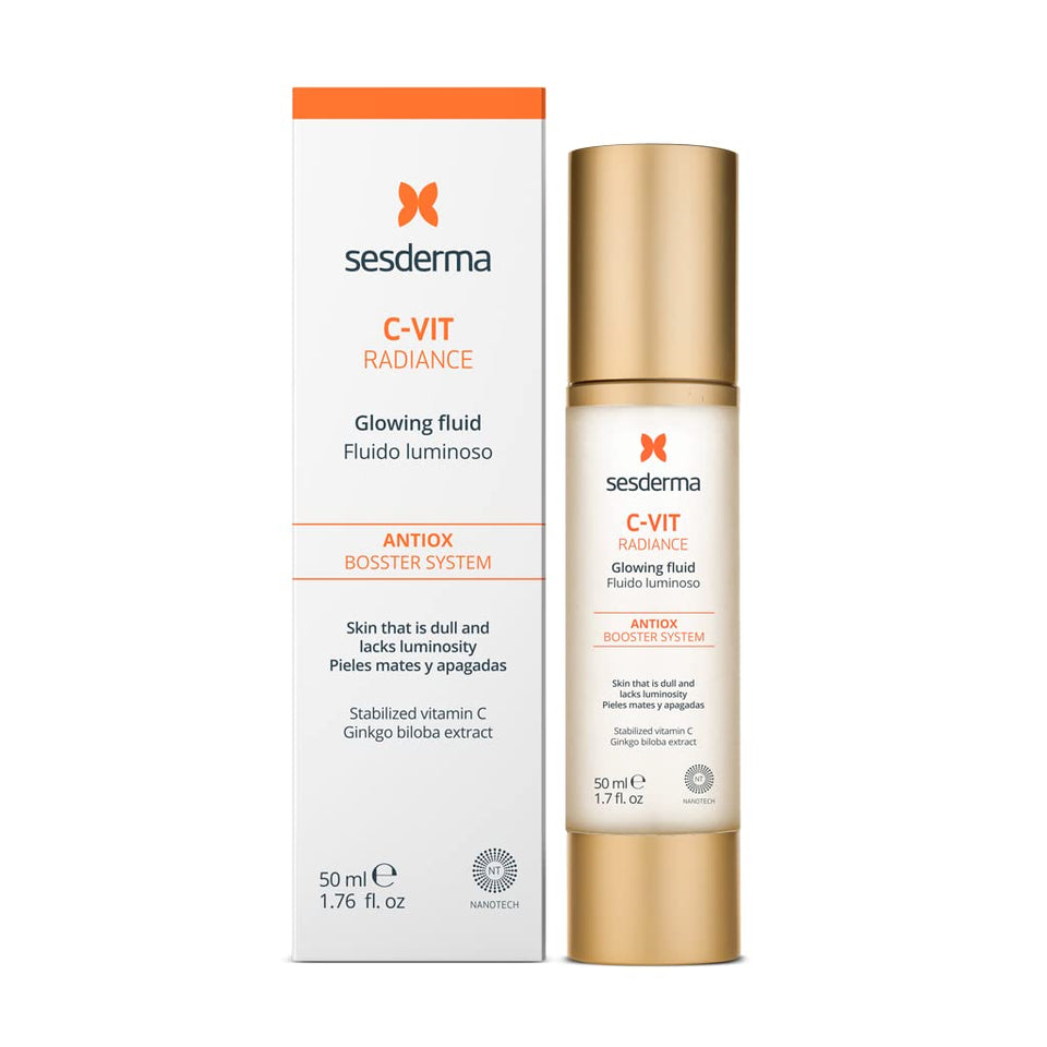 Sesderma front packaging showing bottle and label for clear product recognition and trust