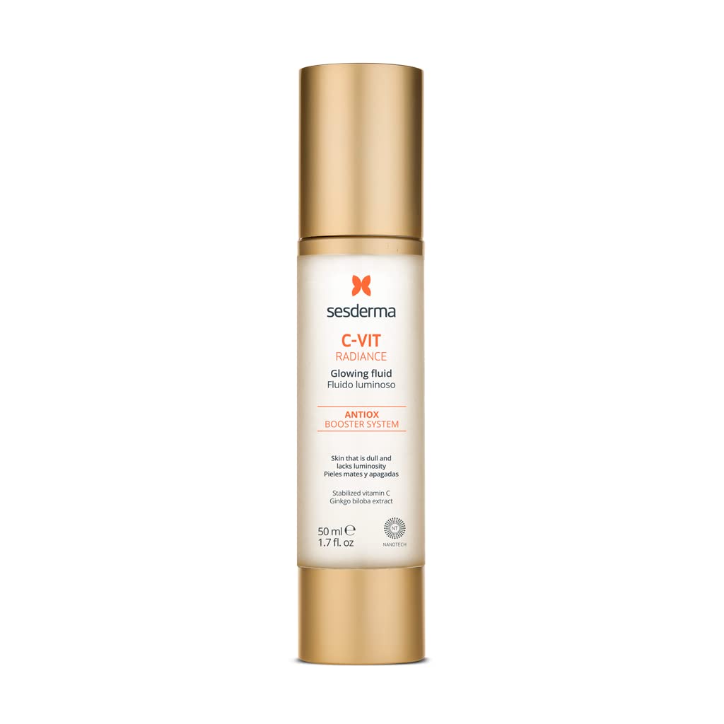 Sesderma texture close-up of gel-cream on skin highlighting hydration and luminous finish