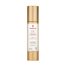 Sesderma texture close-up of gel-cream on skin highlighting hydration and luminous finish