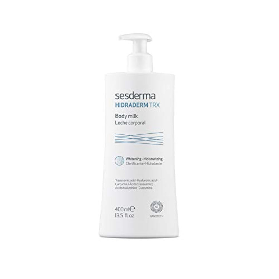 Sesderma HIDRADERM TRX front packaging showing bottle and branding, promotes daily hydration