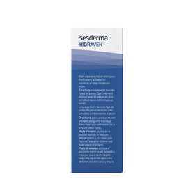 Sesderma HIDRAVEN creamy foam texture demonstrating gentle lather and soft feel