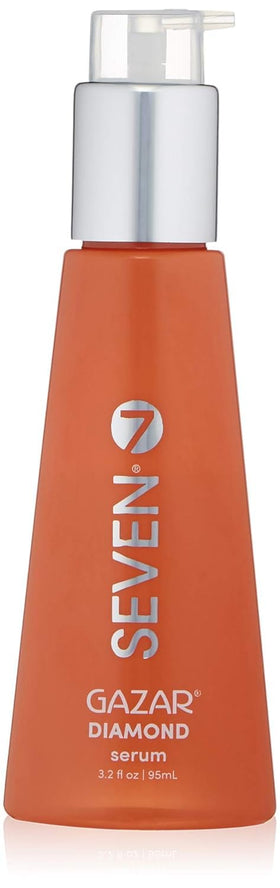 SEVEN front bottle view showing label and packaging, easy identification benefit