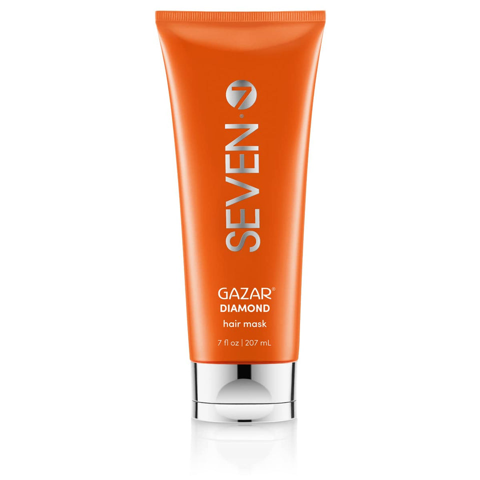 SEVEN Gazar Diamond front packaging showing product jar and label benefits