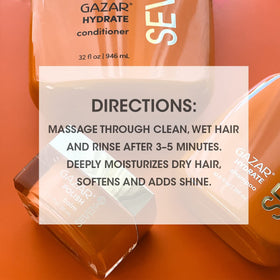 SEVEN Gazar Hydrate creamy texture on hand highlighting smooth glide
