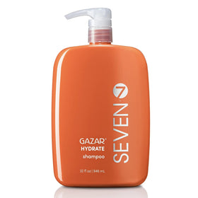 SEVEN hydrate front bottle showing label and benefit of deep hydration