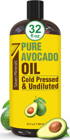 Seven Minerals front packaging showing 32oz bottle and label benefits