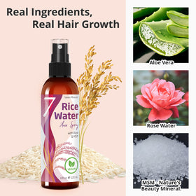 Seven Minerals close-up mist nozzle spraying fine texture for easy application