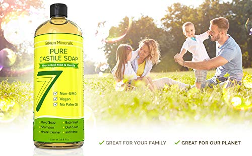 Seven Minerals being dispensed with a pump, showing easy everyday use