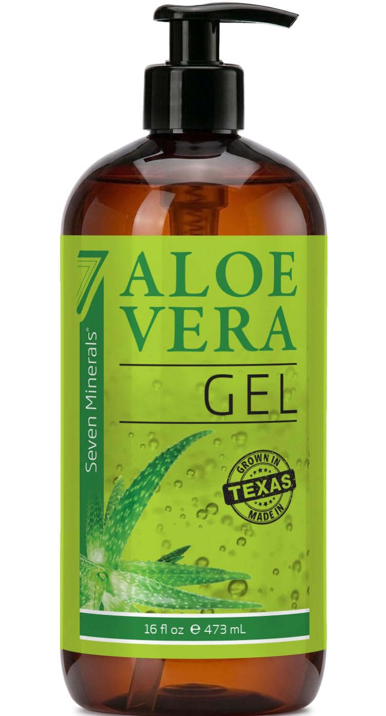 Seven Minerals front packaging showing 16oz pump and clean label benefits