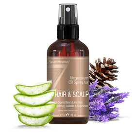 Seven Minerals front packaging showing bottle and label benefits