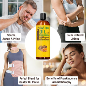 Seven Minerals lifestyle massage application on arms promoting soothing comfort