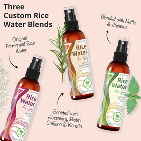 Seven Minerals bottle in hand for scale showing travel-friendly 4 fl oz benefit