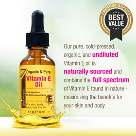 Seven Minerals dropper releasing oil texture for concentrated nourishment