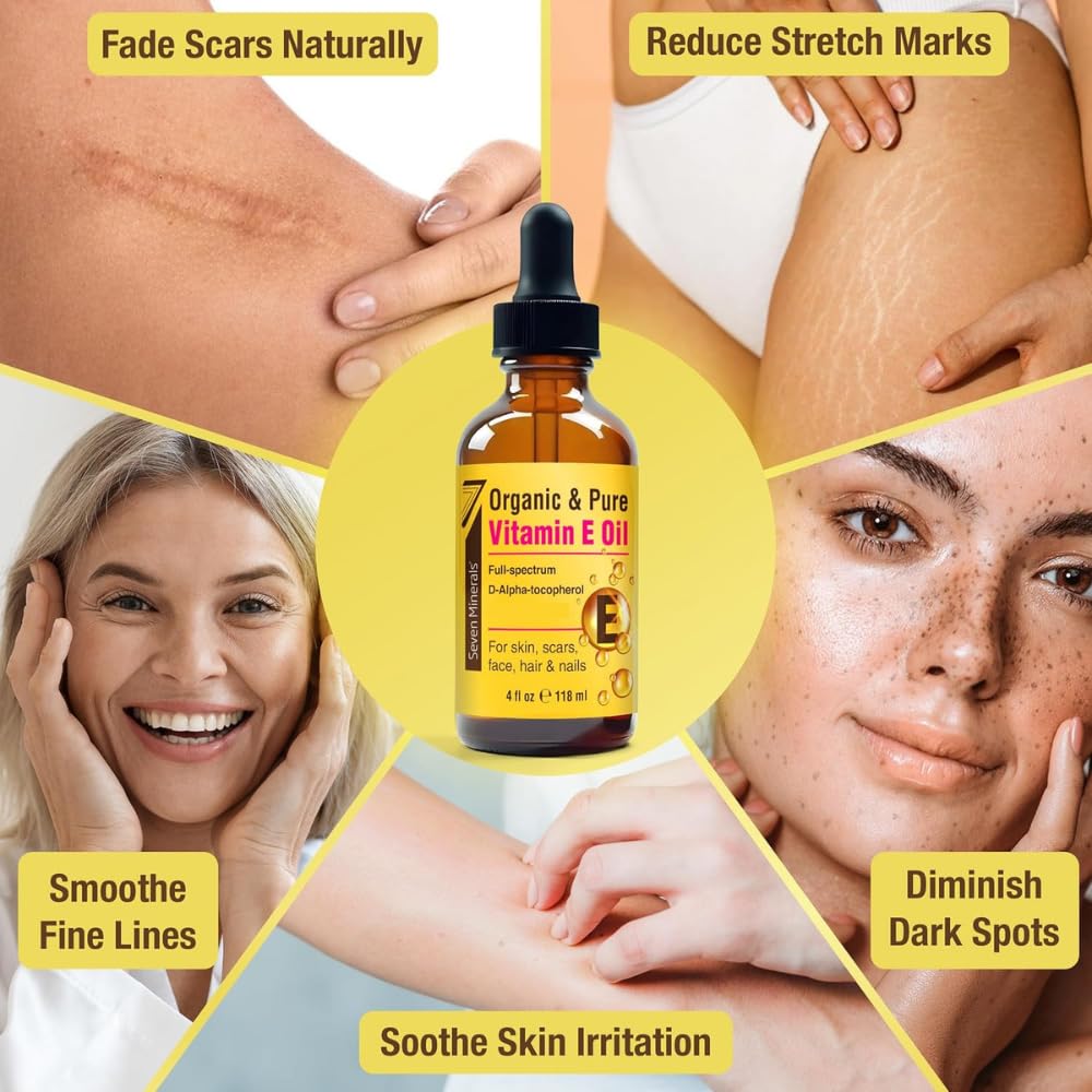 Seven Minerals applied to hand demonstrating targeted skin hydration