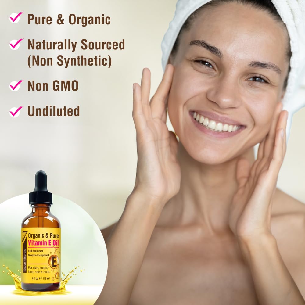 Seven Minerals bottle on vanity lifestyle scene suggesting daily routine use