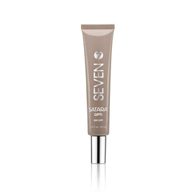 SEVEN Satara Opti serum front packaging showing bottle and label for quick ID and benefit
