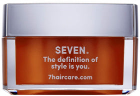 SEVEN jar front packaging showing size and glossy finish benefit