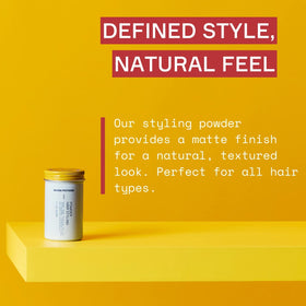 SEVEN POTIONS before and after scale showing fuller hair benefit
