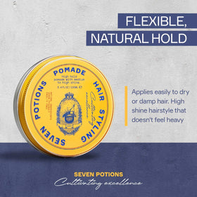 SEVEN POTIONS application on hands demonstrating easy spread and even control