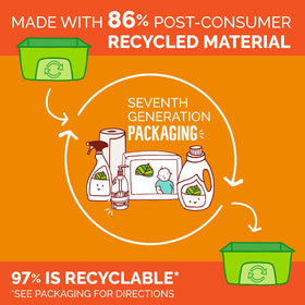 Seventh Generation essential oils and botanicals highlighting natural ingredients