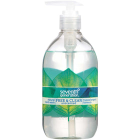 Seventh Generation front packaging showing unscented label and eco benefits