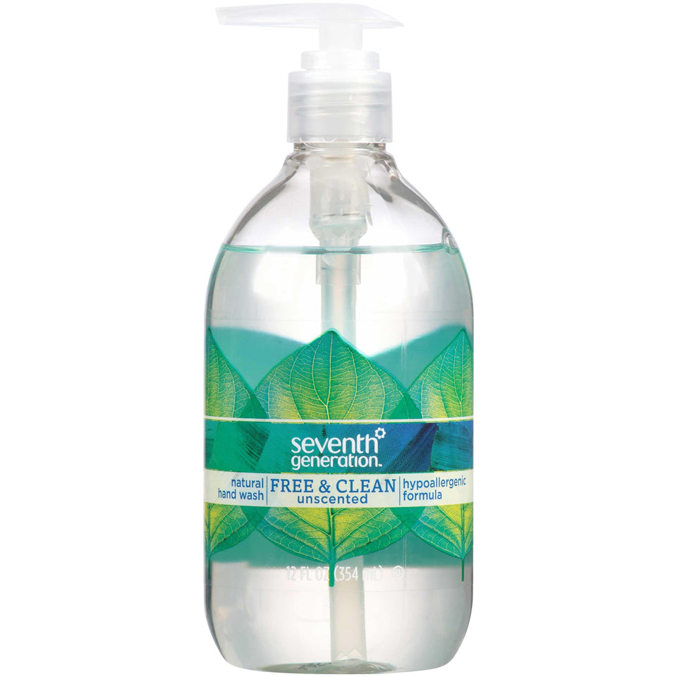 Seventh Generation front packaging showing unscented label and eco benefits