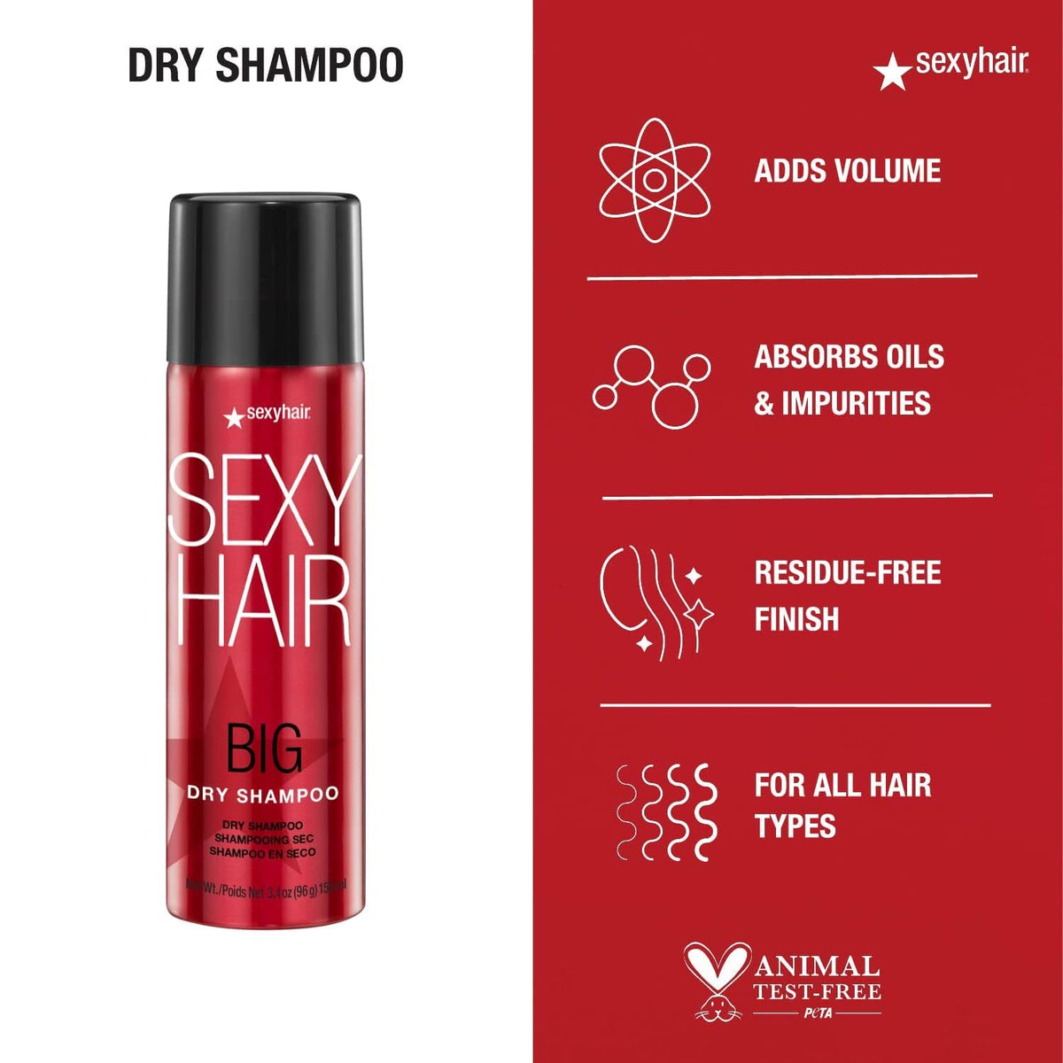 SexyHair in a weekend bag suggests convenient refresh on the go