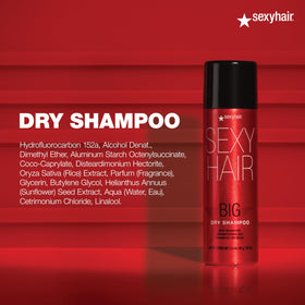 SexyHair spray on hair texture adds volume and absorbs oil