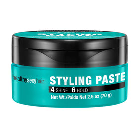 SexyHair front packaging showing texture paste benefits and size